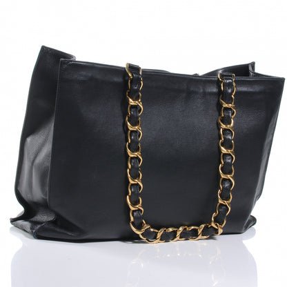 Chanel Lambskin Jumbo Shoulder Bag Black 3 of 8