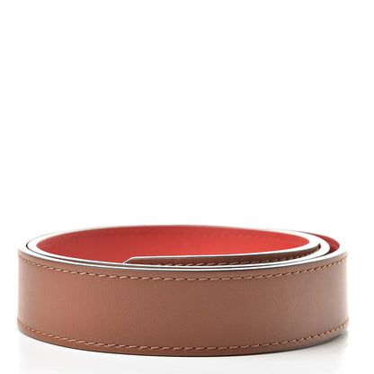 Louis Vuitton Calfskin Tuileries Shoulder Strap Caramel Rouge 2 of 4