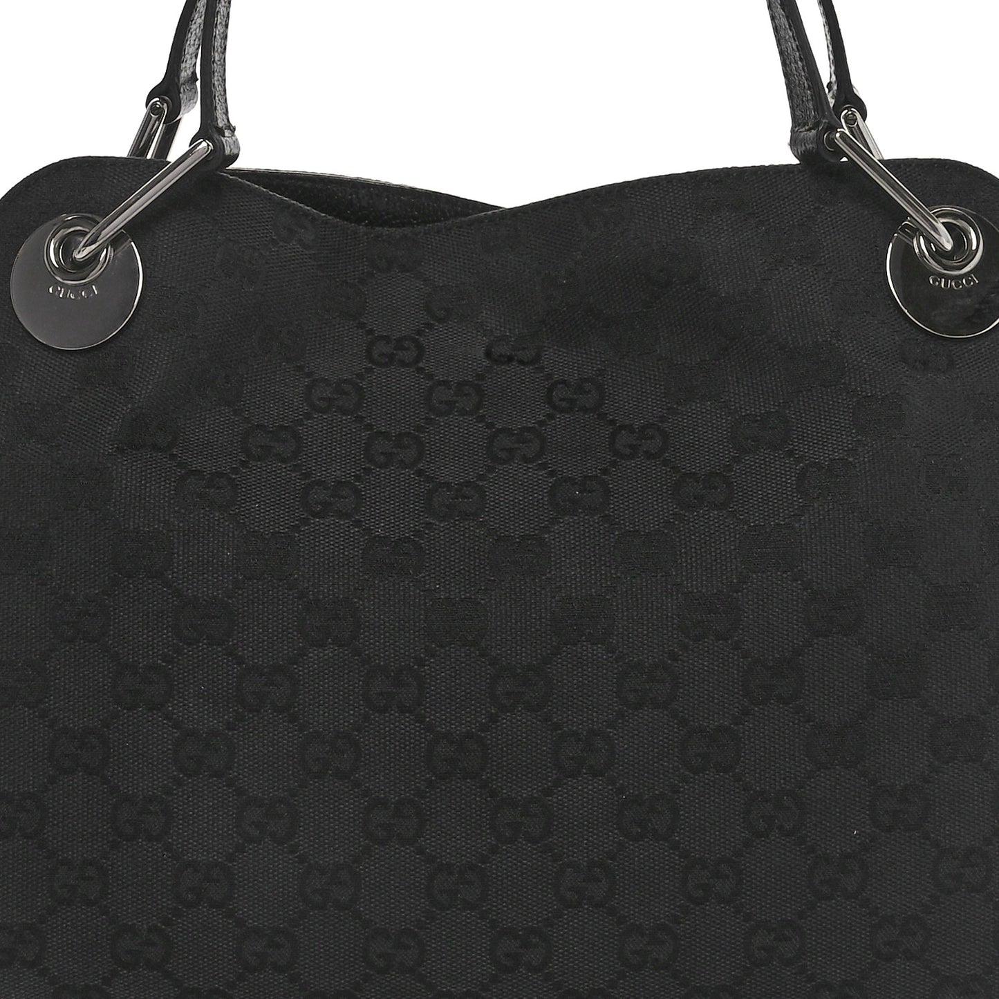 Monogram Medium Eclipse Shoulder Bag Black