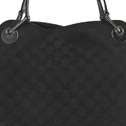 Gucci Monogram Medium Eclipse Shoulder Bag Black 8 of 10