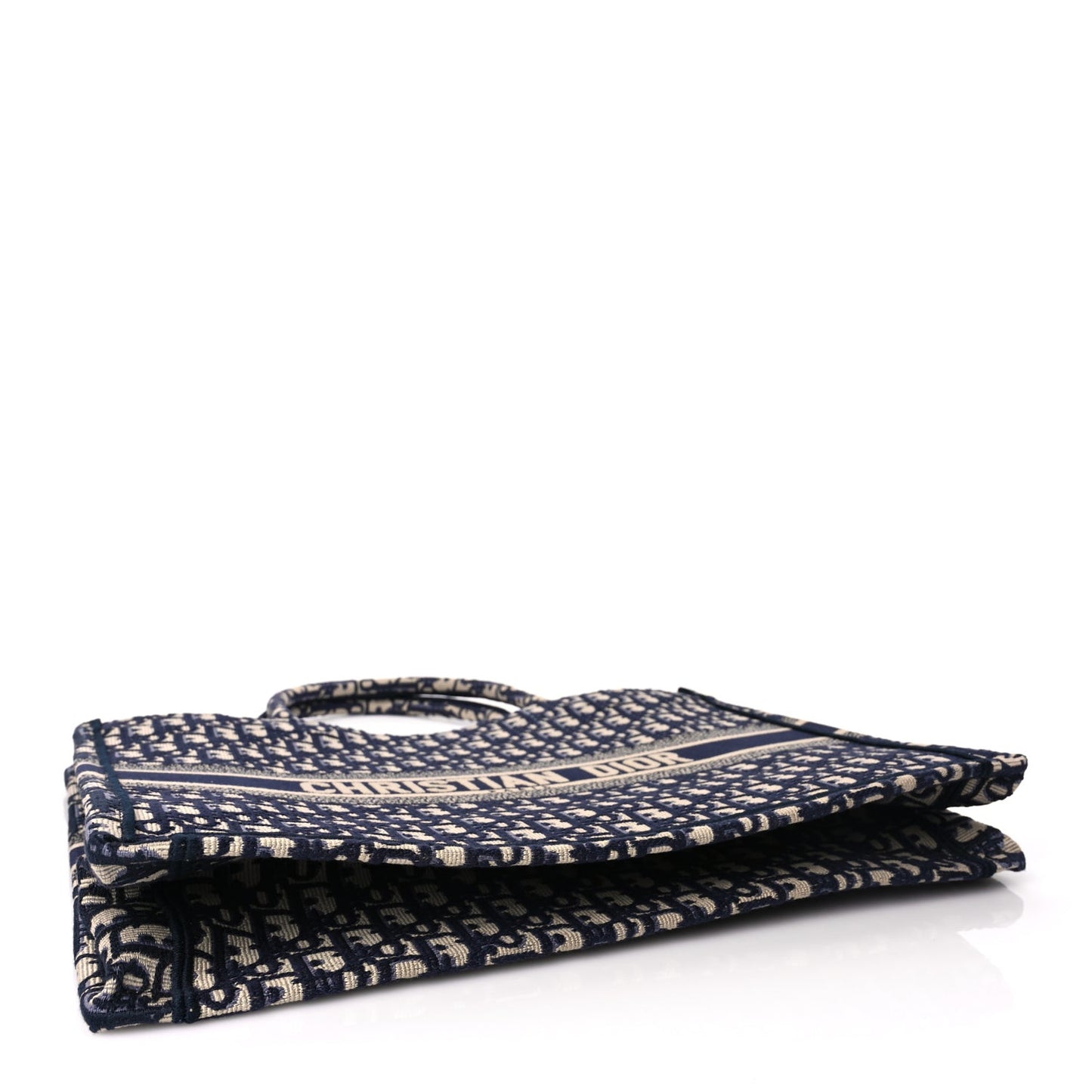 Oblique Large Book Tote  Blue Multicolor