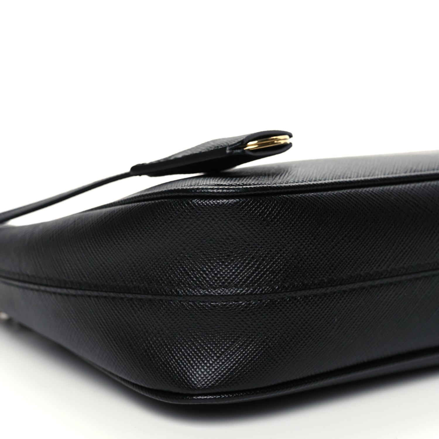 Prada Saffiano Lux Re-Edition 2005 Shoulder Bag Black 8 of 8