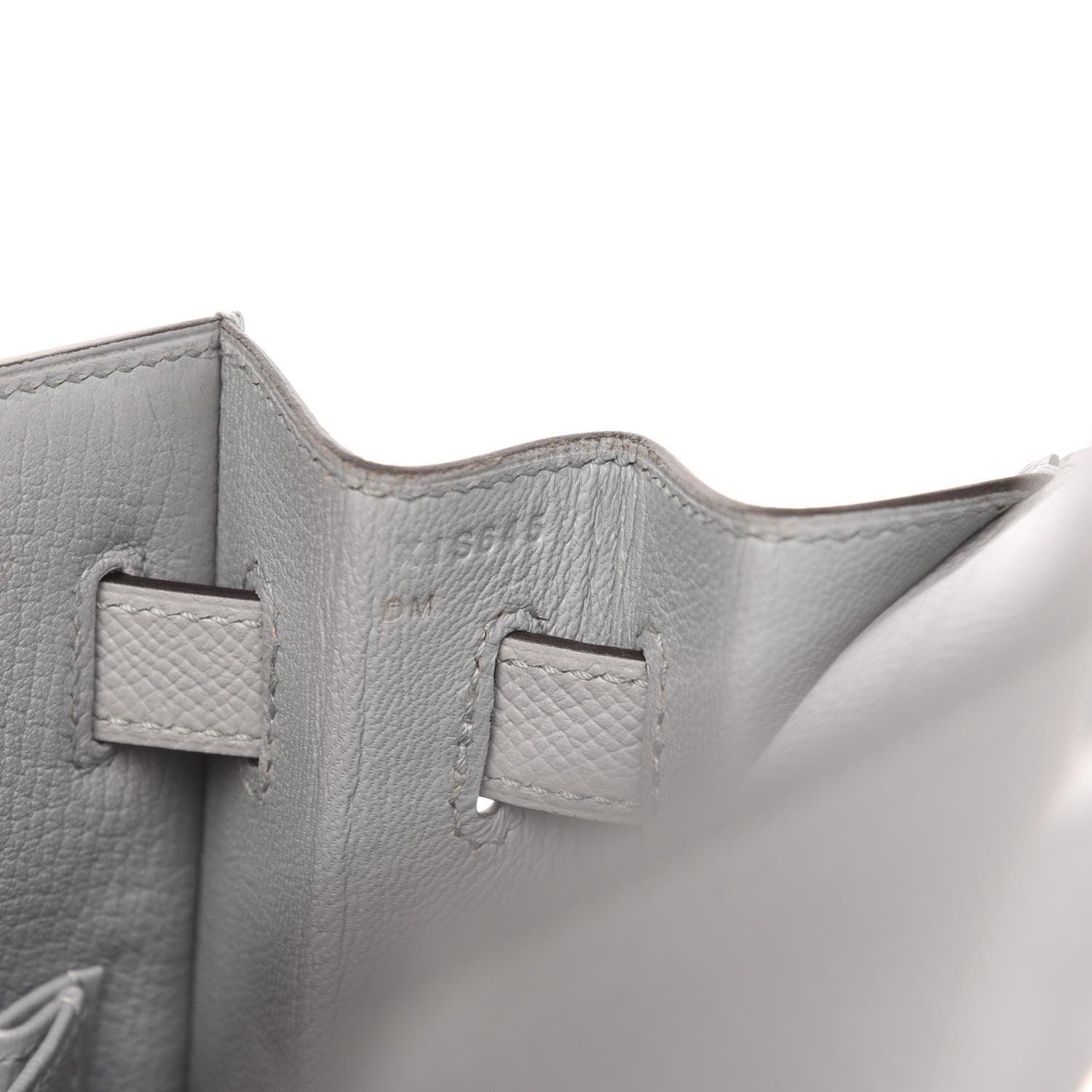 Hermes Epsom Kelly Sellier 32 Bleu Glacier 7 of 9