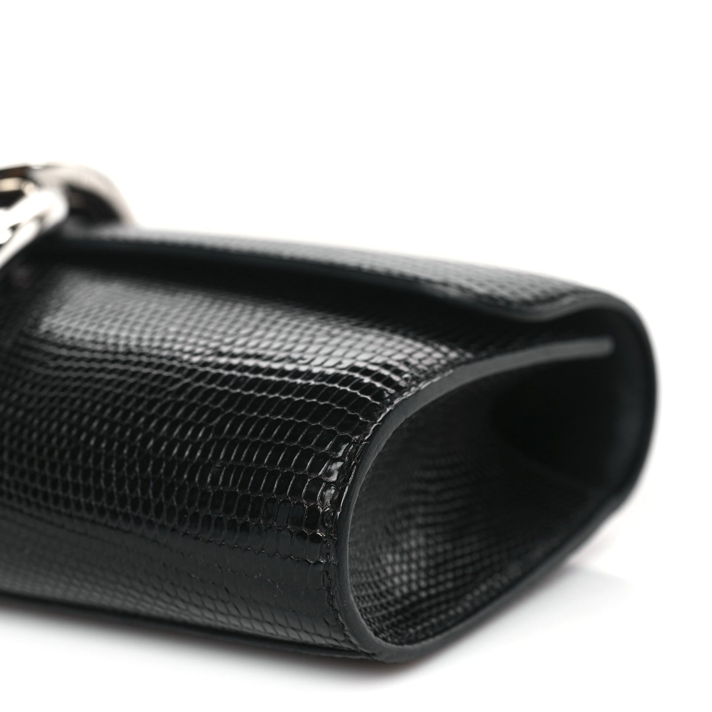 Lizard Egee Clutch Black