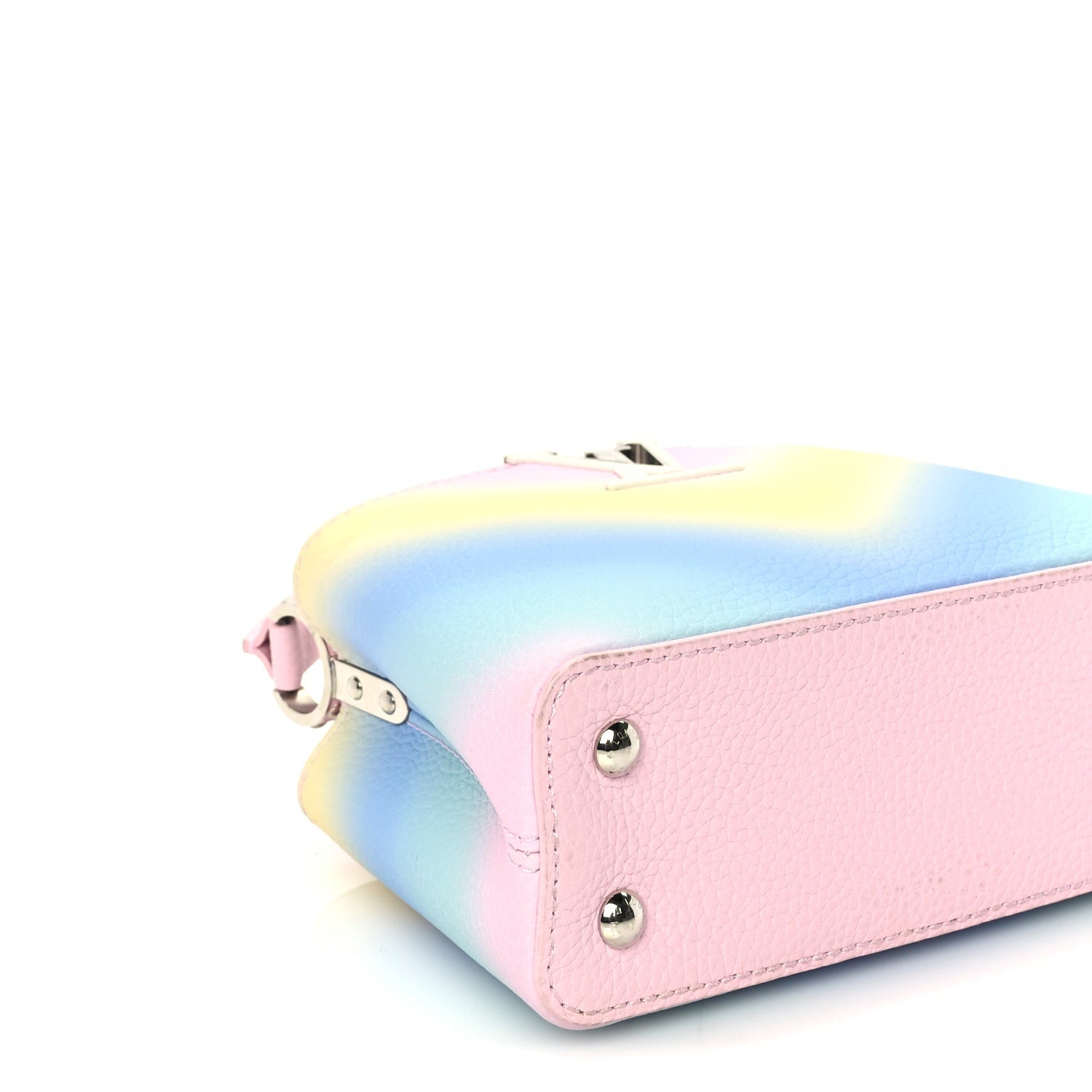 Louis Vuitton Taurillon Mini Degrade Rainbow V Capucines 8 of 9