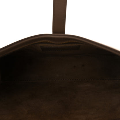 Saint Laurent Smooth Calfskin Le 5 A 7 Hobo Taupe 5 of 10