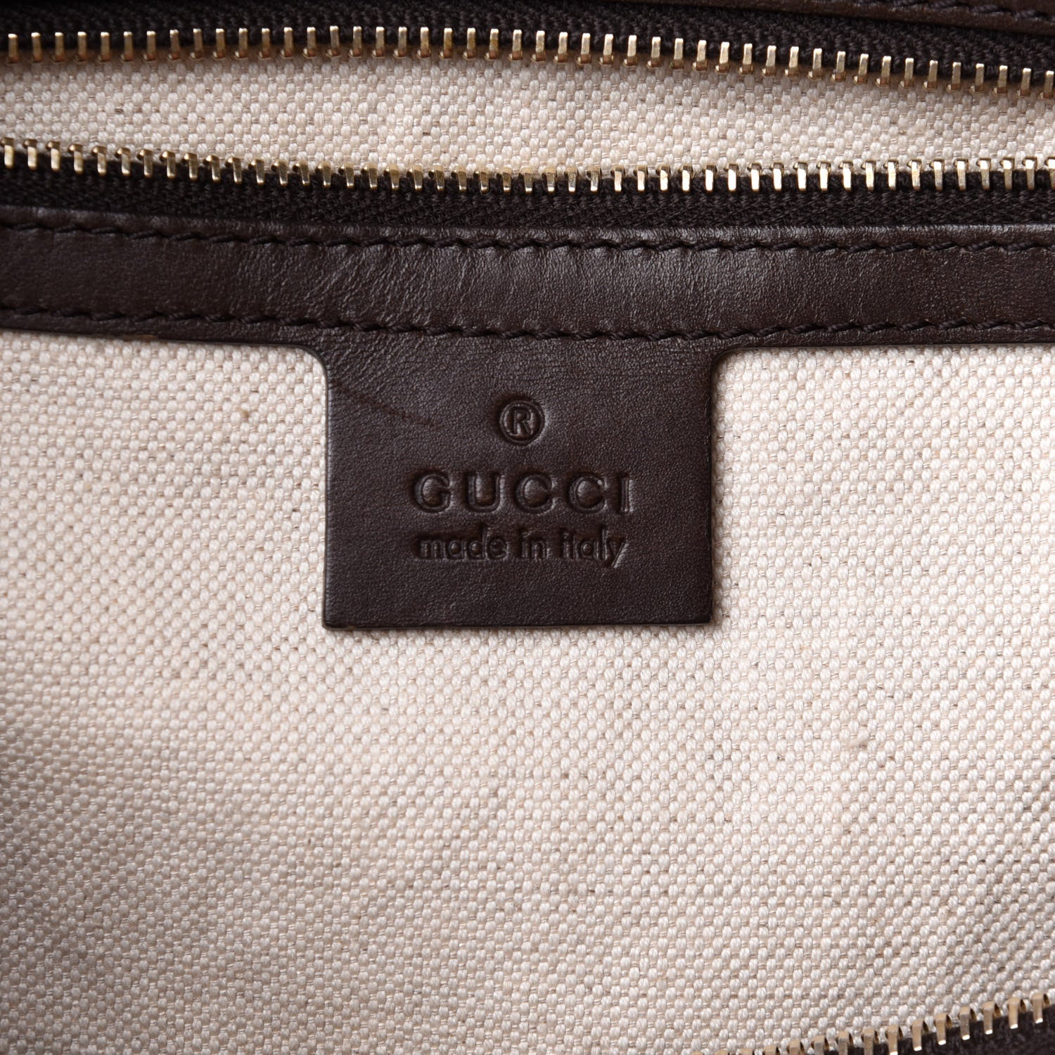 Gucci Monogram Vintage Web Medium Boston Dark Brown 6 of 11