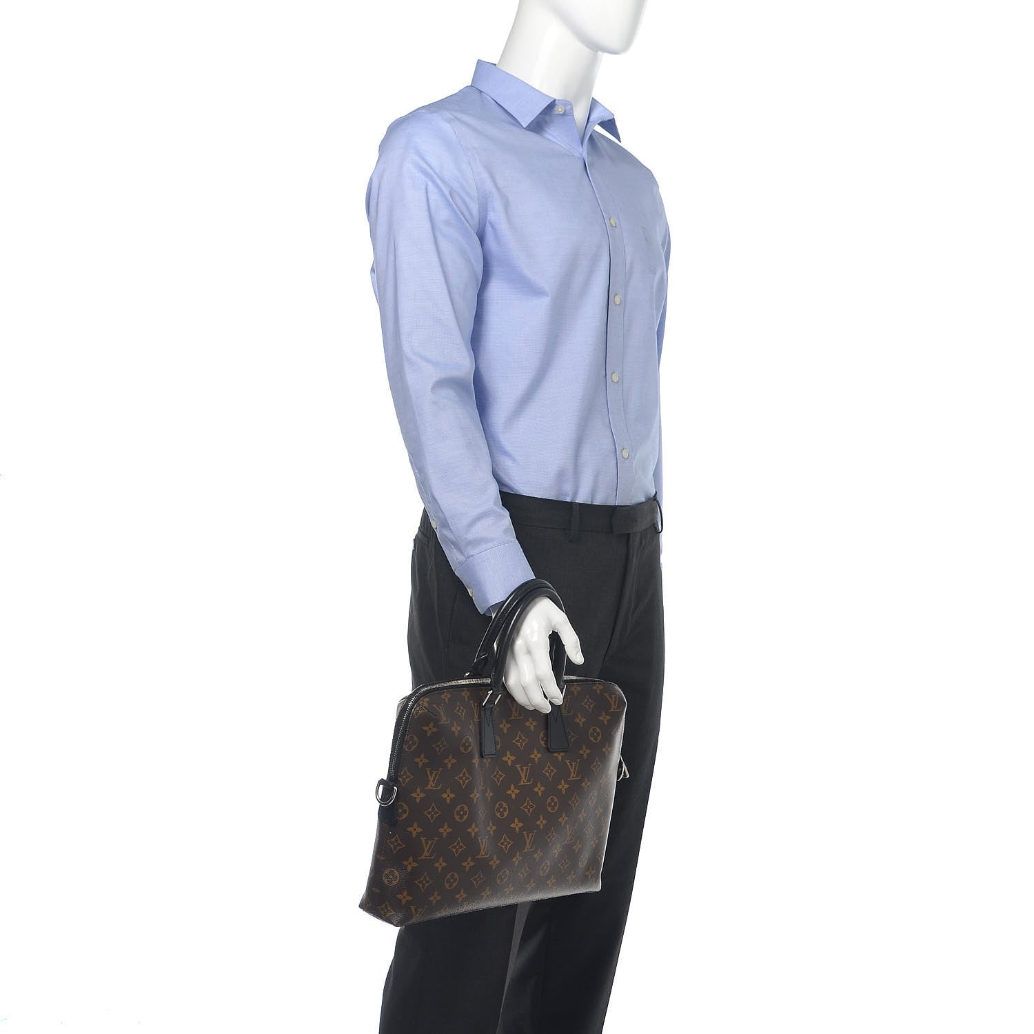 Louis Vuitton Monogram Macassar Porte-Documents Jour 2 of 10