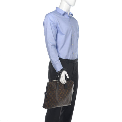 Louis Vuitton Monogram Macassar Porte-Documents Jour 2 of 10