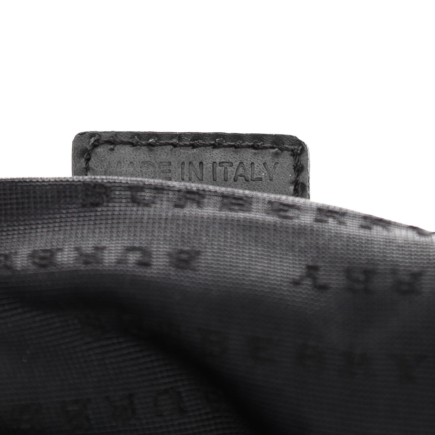 Vintage Check Shoulder Bag Black