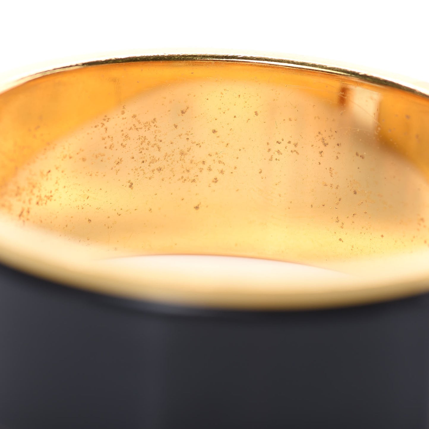 Enamel Wide Clic Clac H Bracelet PM Black