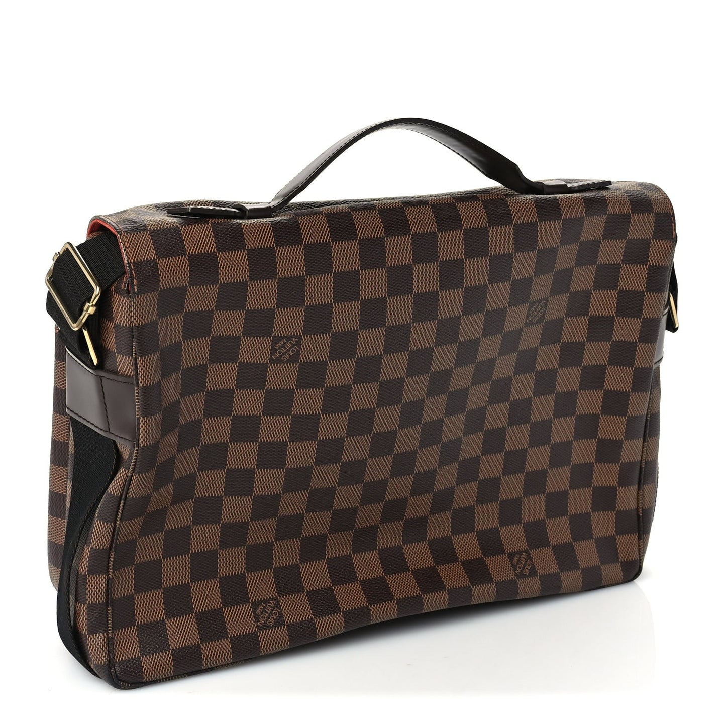 Damier Ebene Broadway Messenger Bag Brown