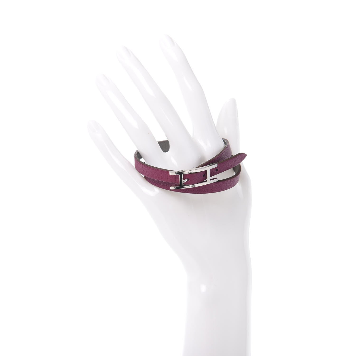 Hermes Swift Behapi Double Tour Bracelet M Tosca Etain 2 of 4