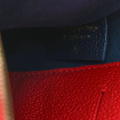Louis Vuitton Empreinte Double Zip Pochette Marine Rouge 11 of 11