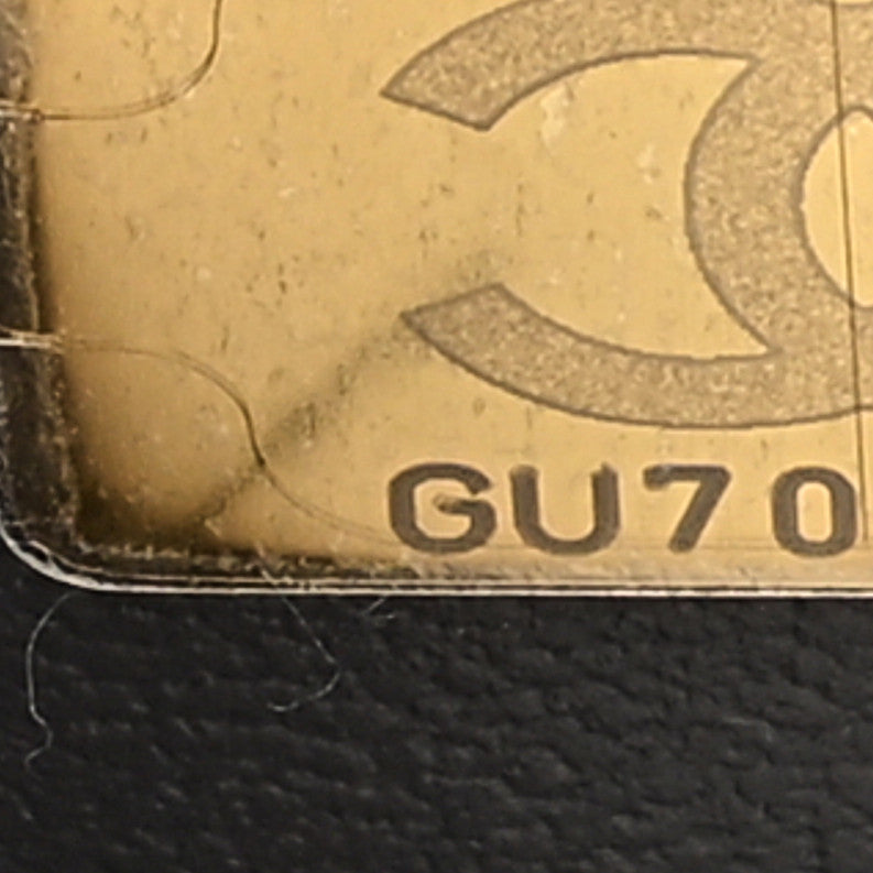 Chanel Caviar Quilted Medium Double Flap Dark Grey 7 of 9