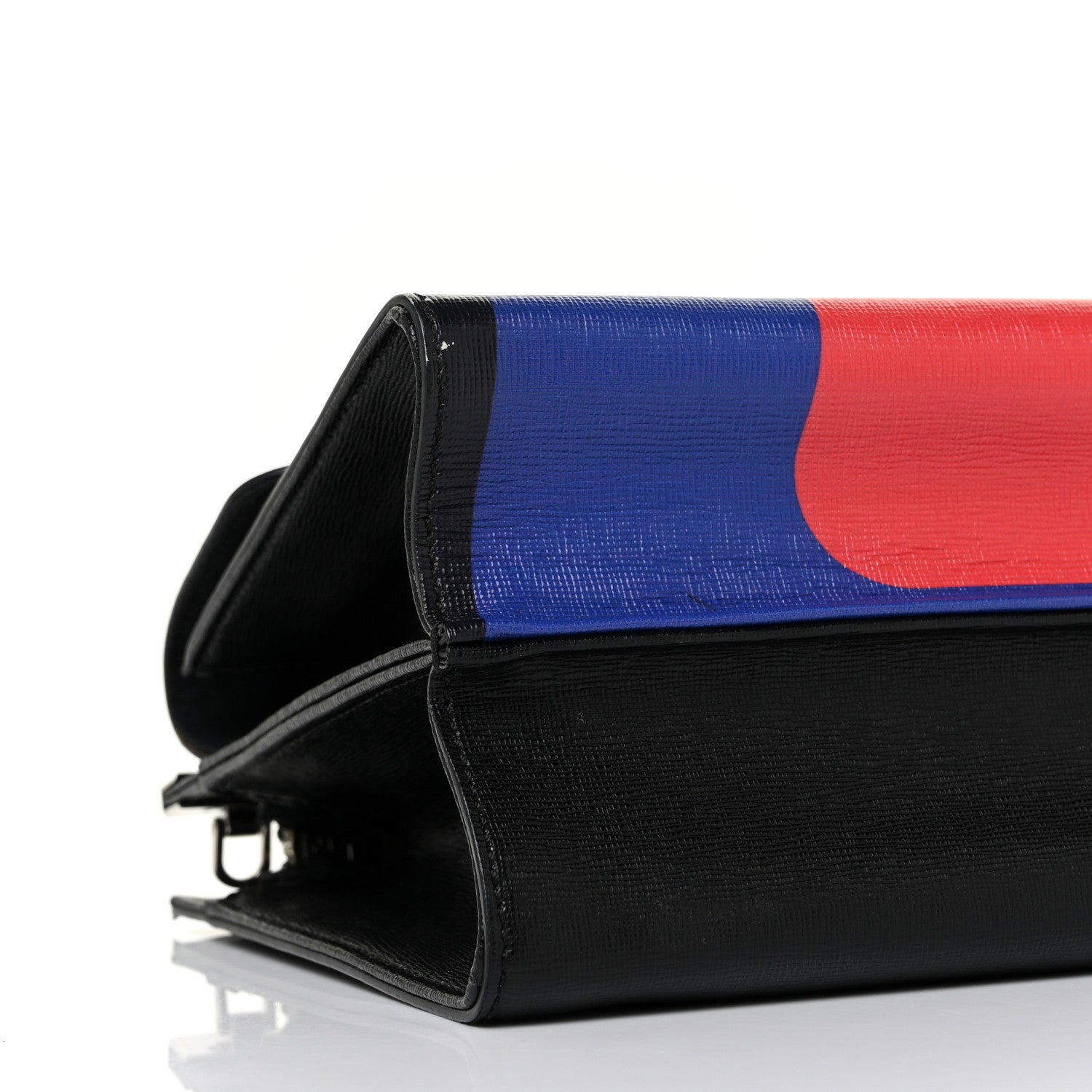 Fendi Vitello Elite QuTweet Mini Demi Jour Shoulder Bag Multicolor 8 of 9