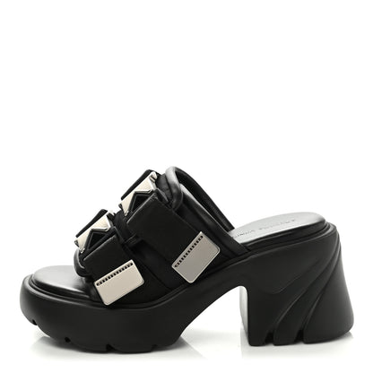 Bottega Veneta Nappa Flash 80mm Sandals 36 Black 1 of 8