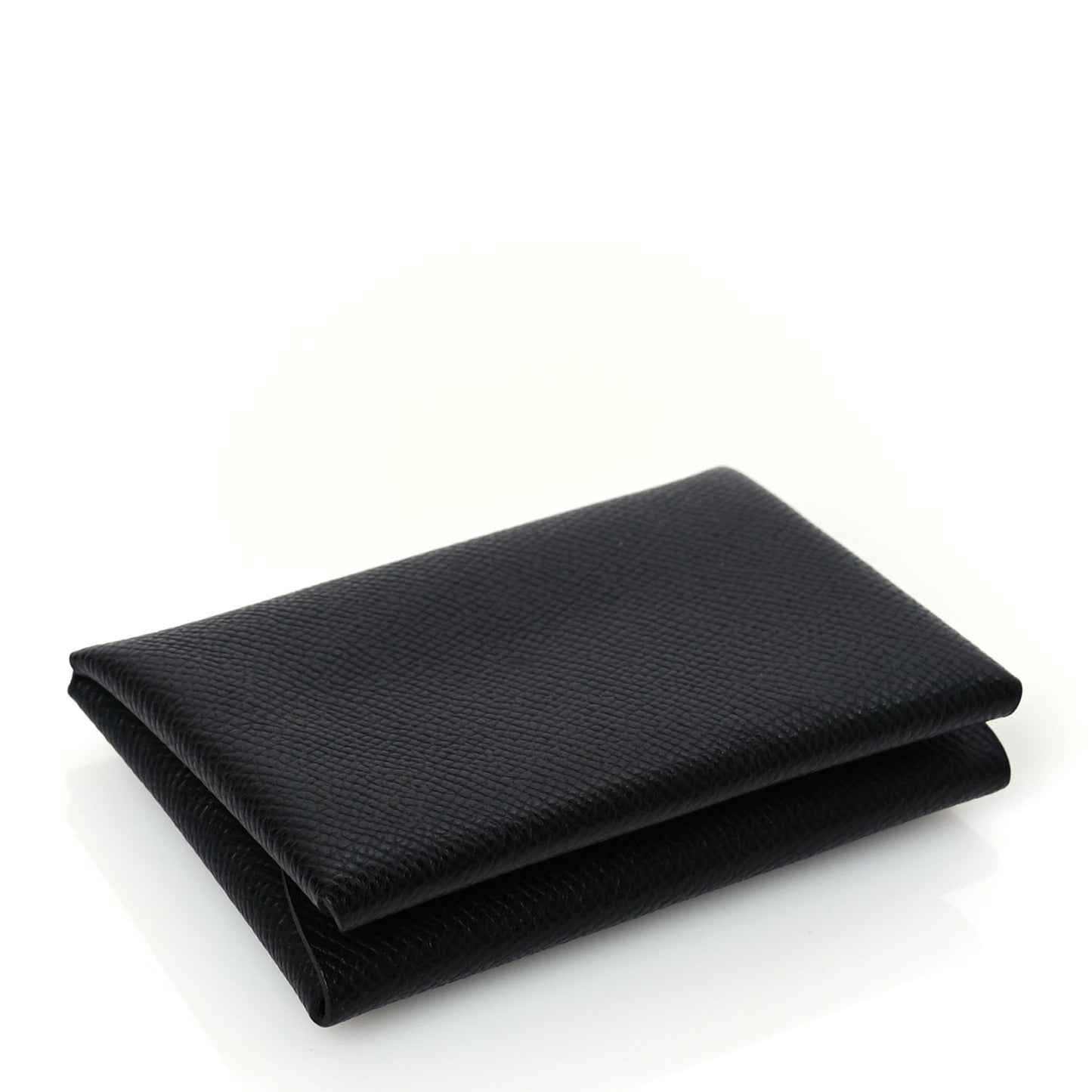 Epsom Calvi Duo Card Case Black