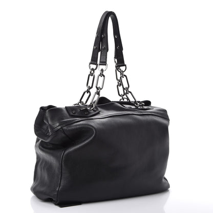 Lanvin Goatskin Shoulder Bag Black 3 of 11