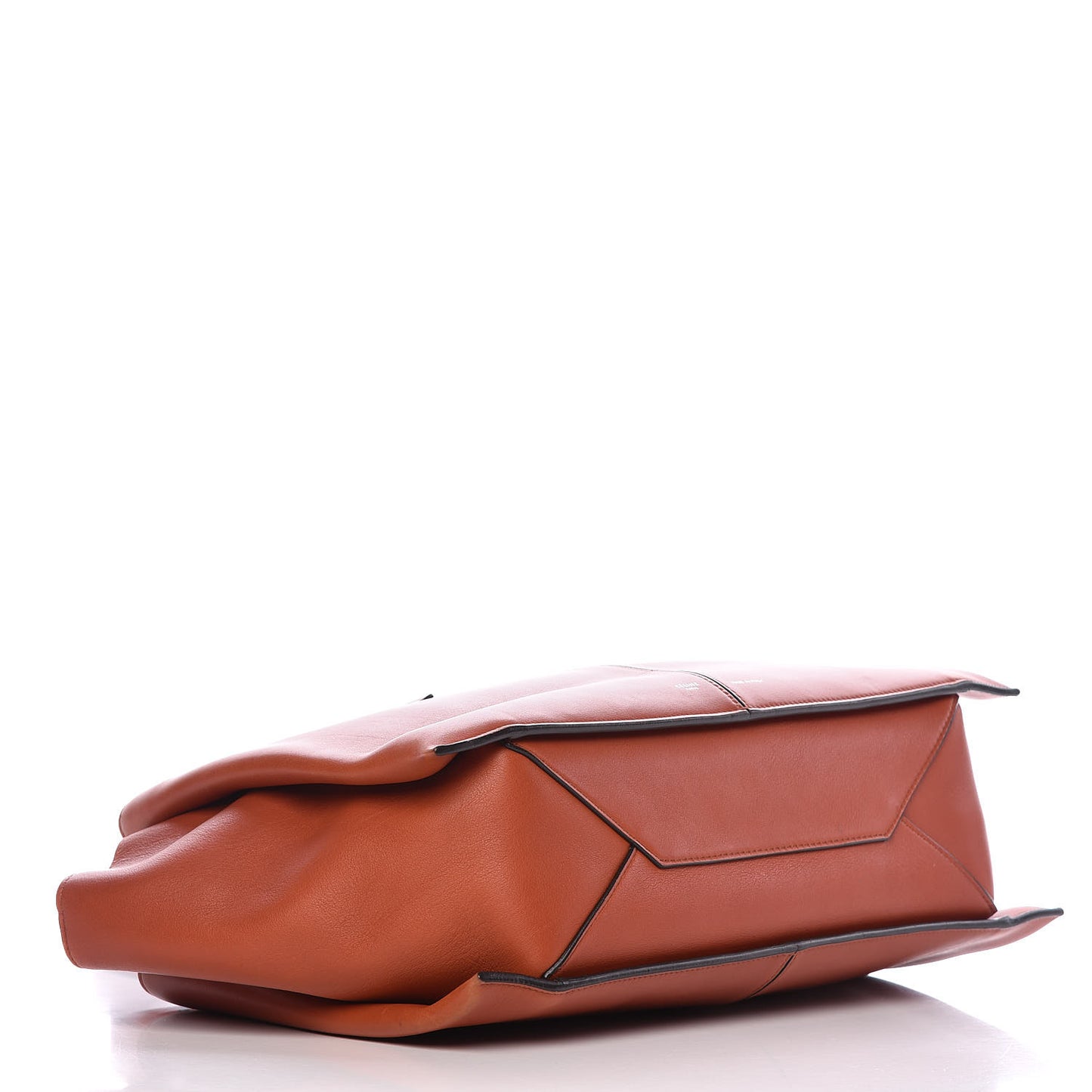 Calfskin Medium Tri-Fold Bag Brick