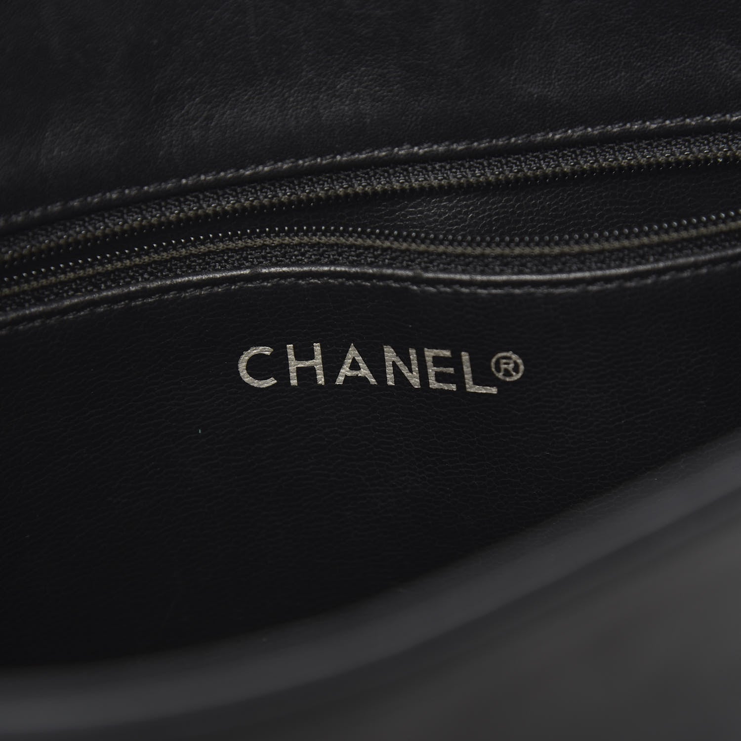 Chanel Lambskin Quilted Shoulder Bag Black 5 of 10