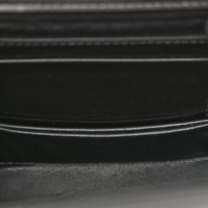 Gucci Boarded Dyana Lux Calfskin Web Monochrome Mini Bamboo 1947 Top Handle Bag Black 7 of 7