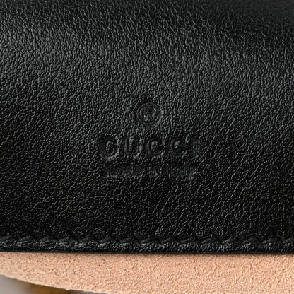 Gucci Calfskin Matelasse Mini GG Marmont 2.0 Bucket Bag Black 6 of 7