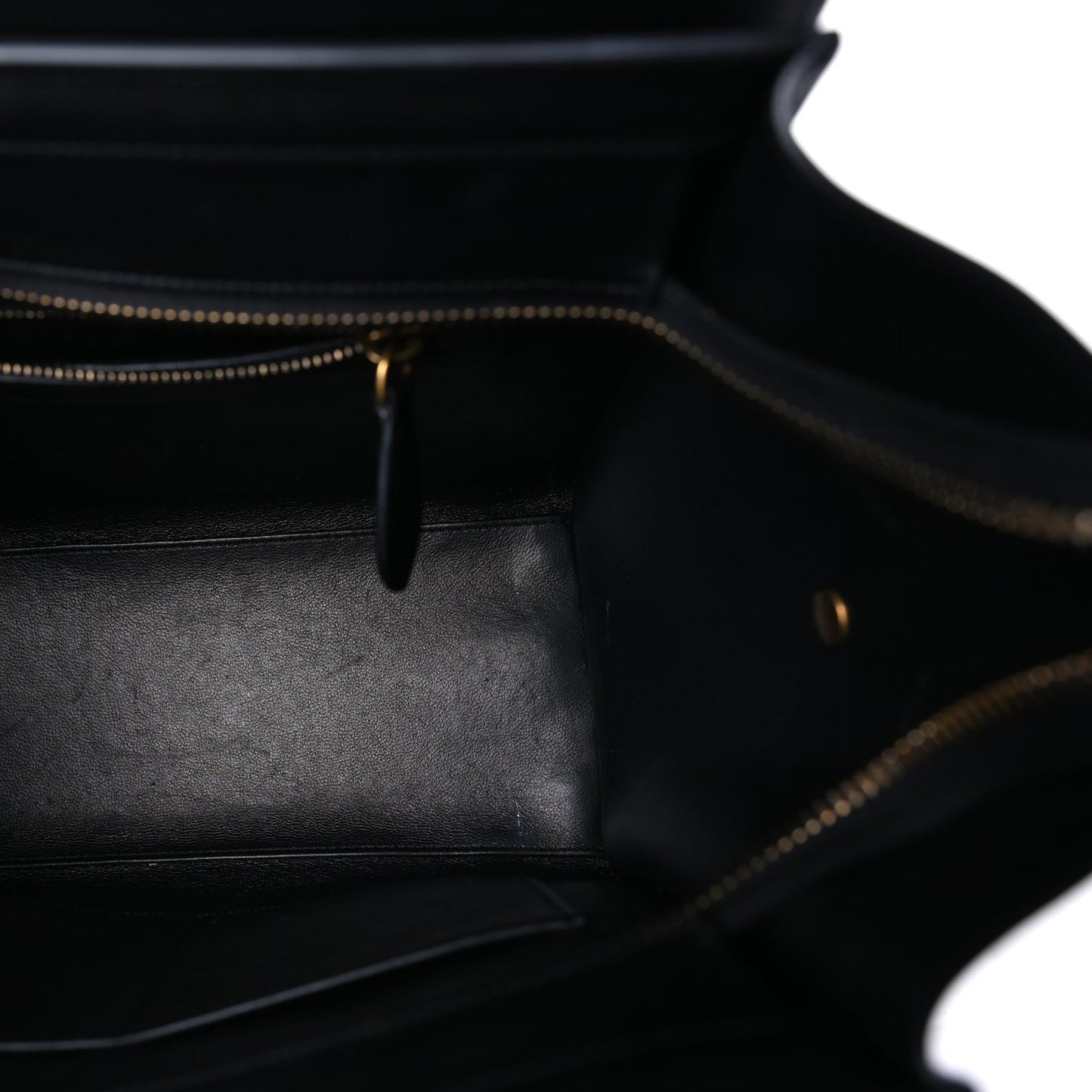 Smooth Calfskin Micro Luggage Black
