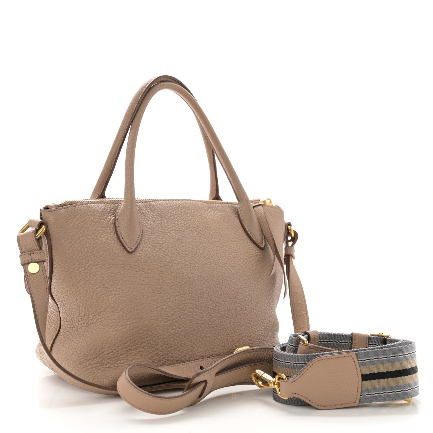 Prada Vitello Daino Tote Cammeo 3 of 11