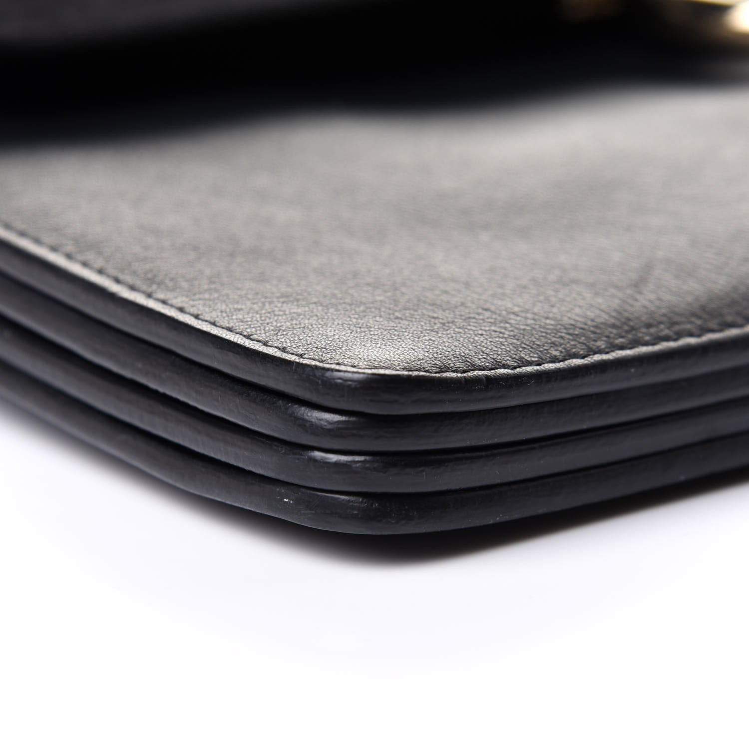 Chloe Suede Calfskin Medium Faye Shoulder Bag Black 5 of 12