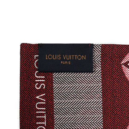 Louis Vuitton Silk Since 1854 Bandeau Bordeaux 3 of 3