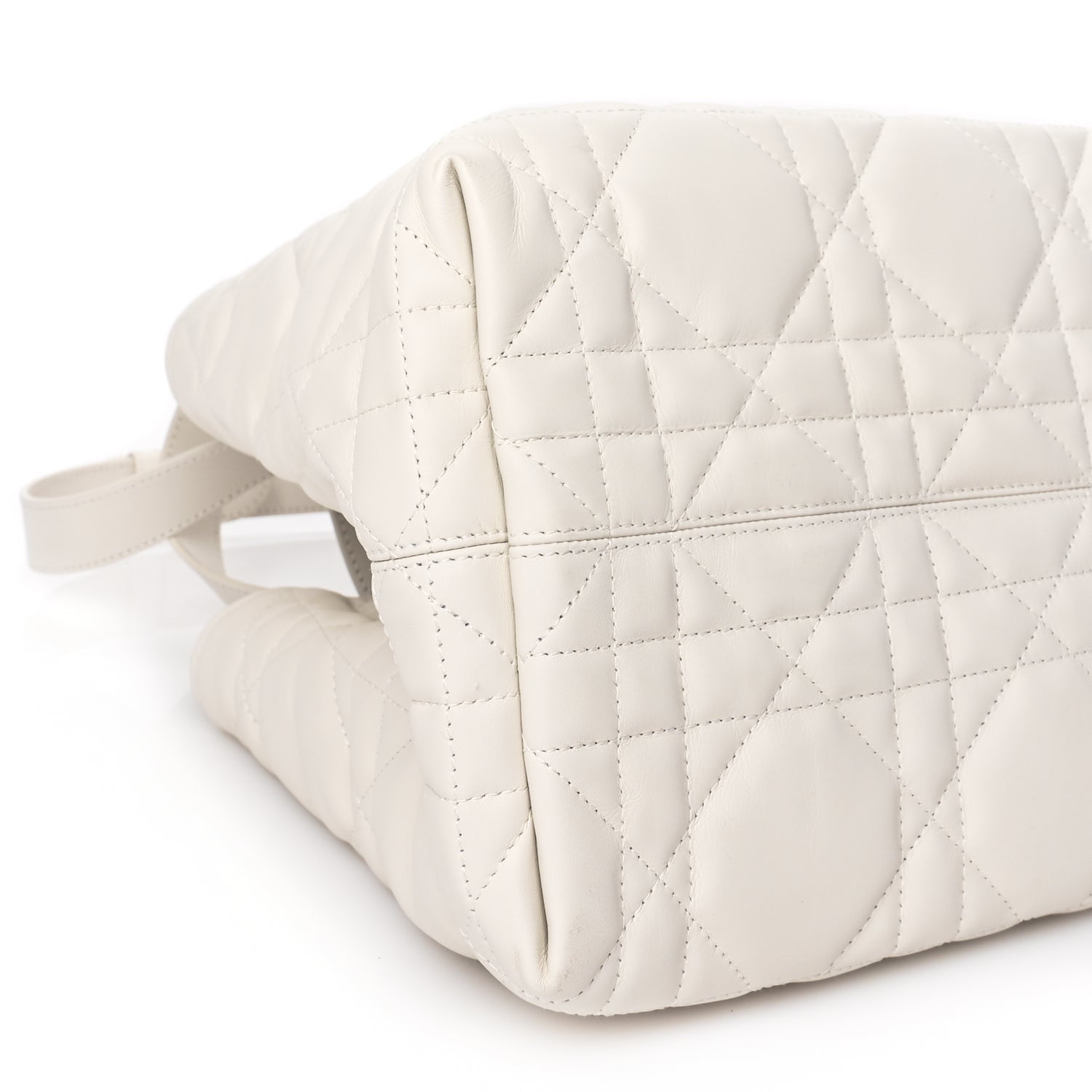 Christian Dior Calfskin Macrocannage Medium Toujours Latte 7 of 8