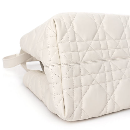 Christian Dior Calfskin Macrocannage Medium Toujours Latte 7 of 8
