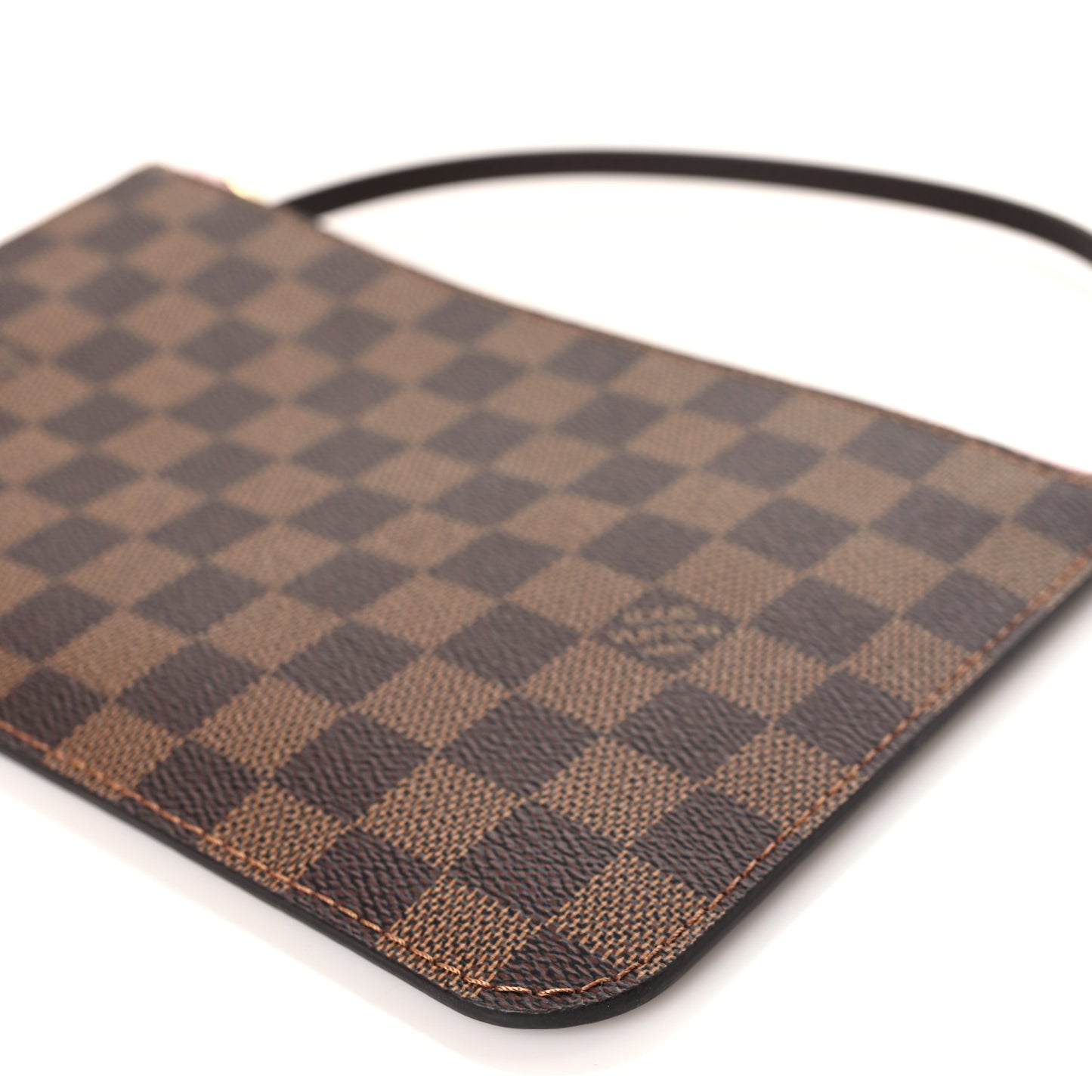 Damier Ebene Neverfull MM GM Pochette Rose Ballerine