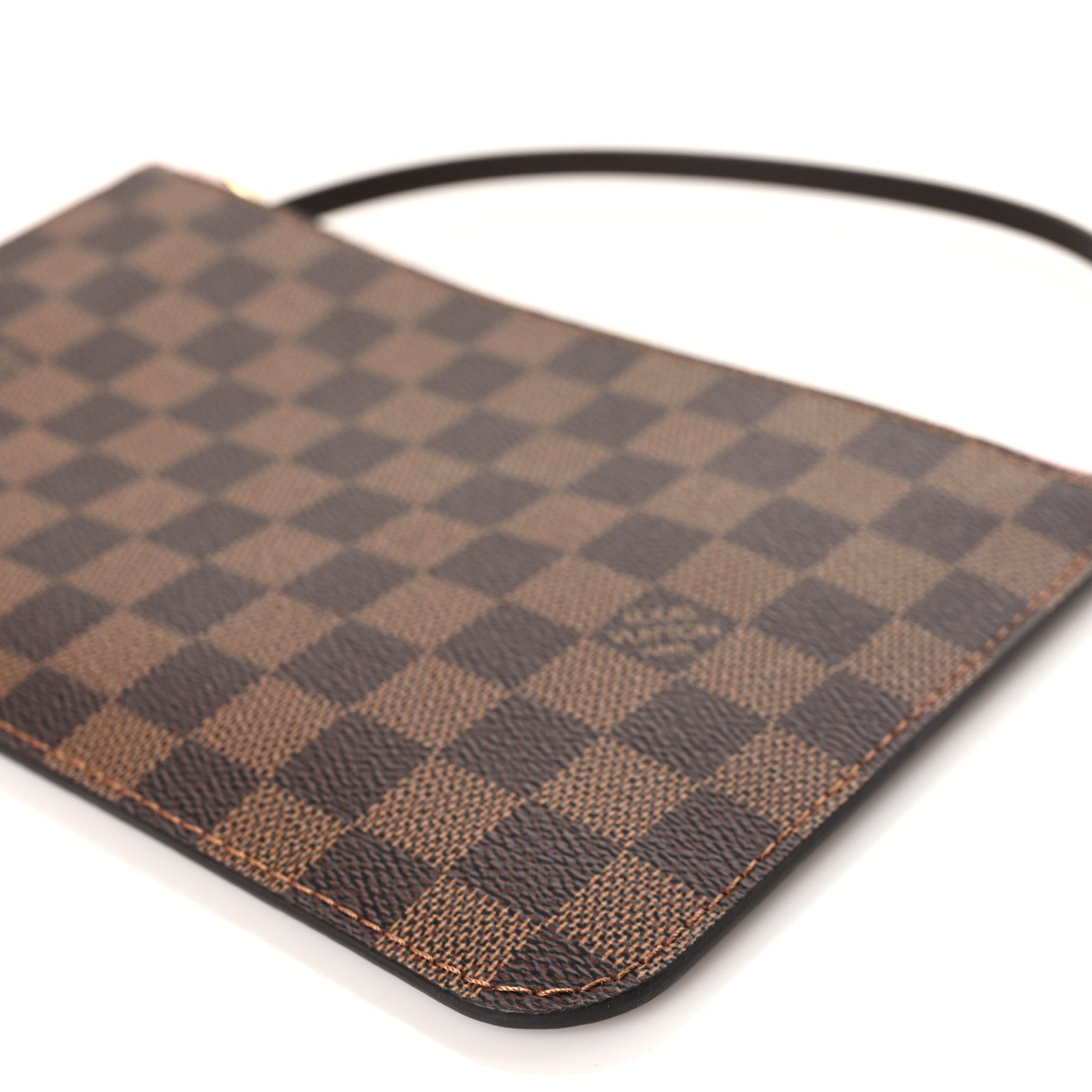 Louis Vuitton Damier Ebene Neverfull MM GM Pochette Rose Ballerine 7 of 7