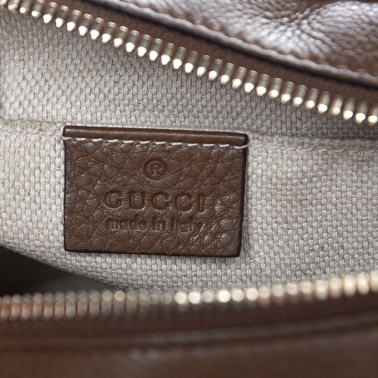 Cellarius Calfskin Small Soho Disco Bag Acero