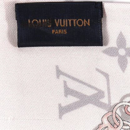 Louis Vuitton Silk Monogram Confidential Bandeau Light Pink 3 of 3