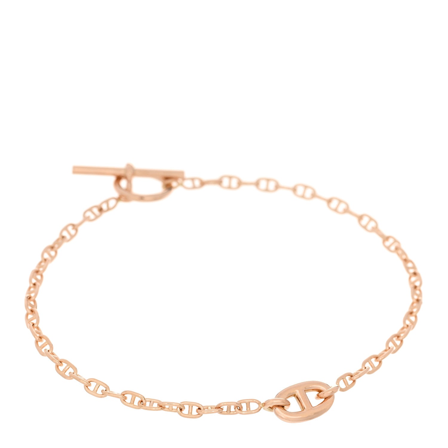 Hermes 18K Rose Gold TPM Farandole Bracelet SH 1 of 4
