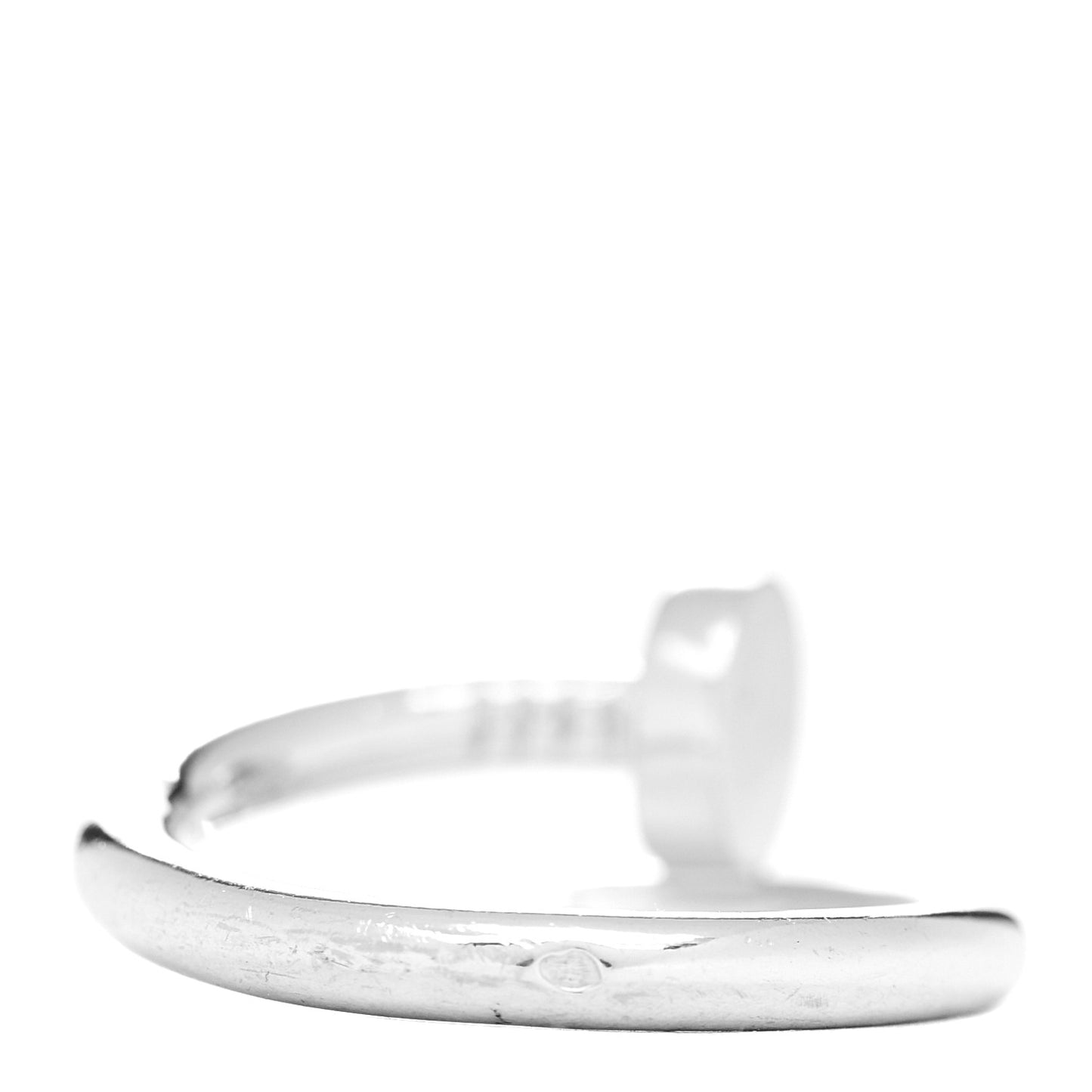 18K White Gold Juste Un Clou Ring 55 7.25