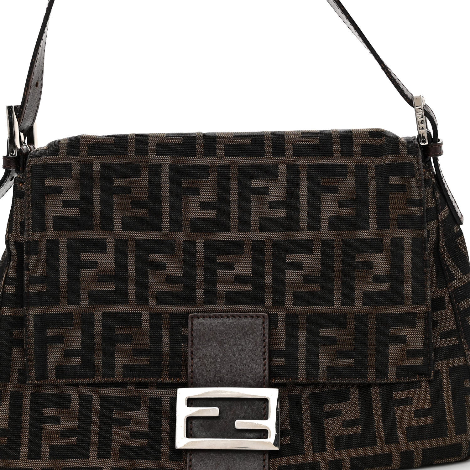 Fendi Zucca Mama Baguette Tobacco 7 of 10