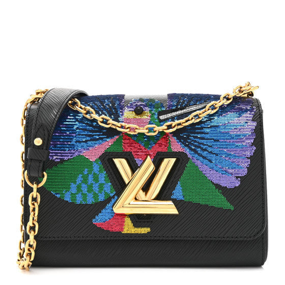 Louis Vuitton Epi Sequin Bird Twist Shoulder Bag MM Black 1 of 1