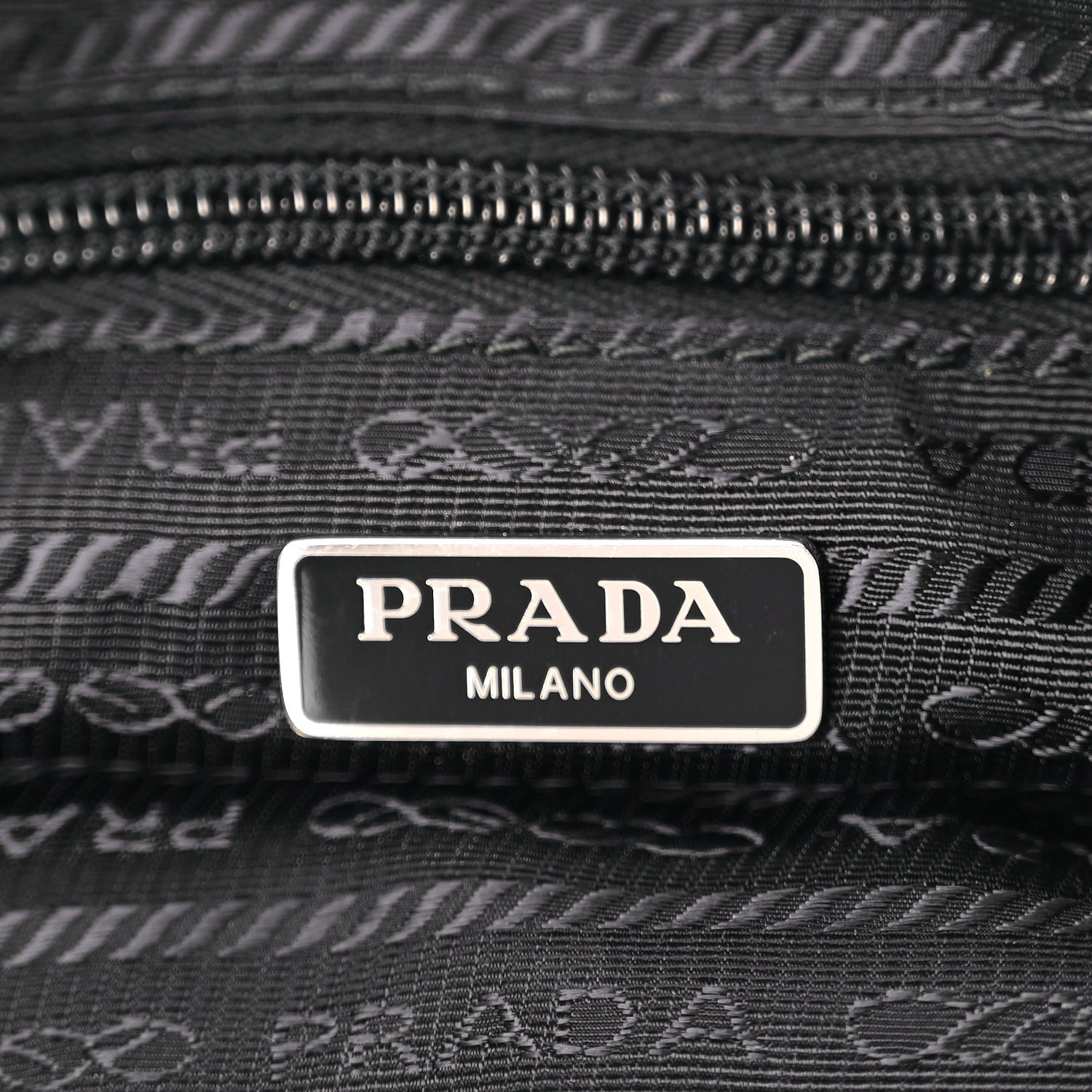 Prada Re-Nylon Vela Pouch Black 5 of 8
