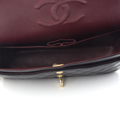 Chanel Lambskin Quilted Medium Double Flap Black 4 of 12