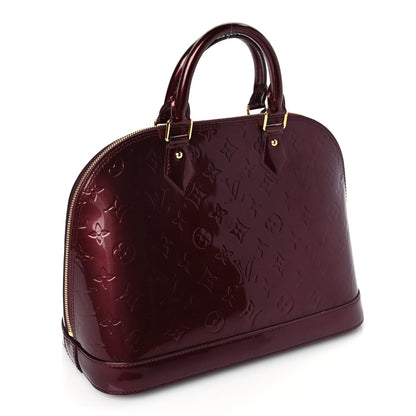 Louis Vuitton Vernis Alma PM Rouge Fauviste 3 of 16