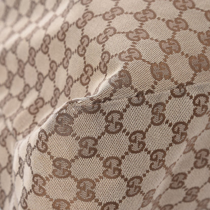 Gucci Monogram Large Horsebit Chain Hobo Off White 10 of 13