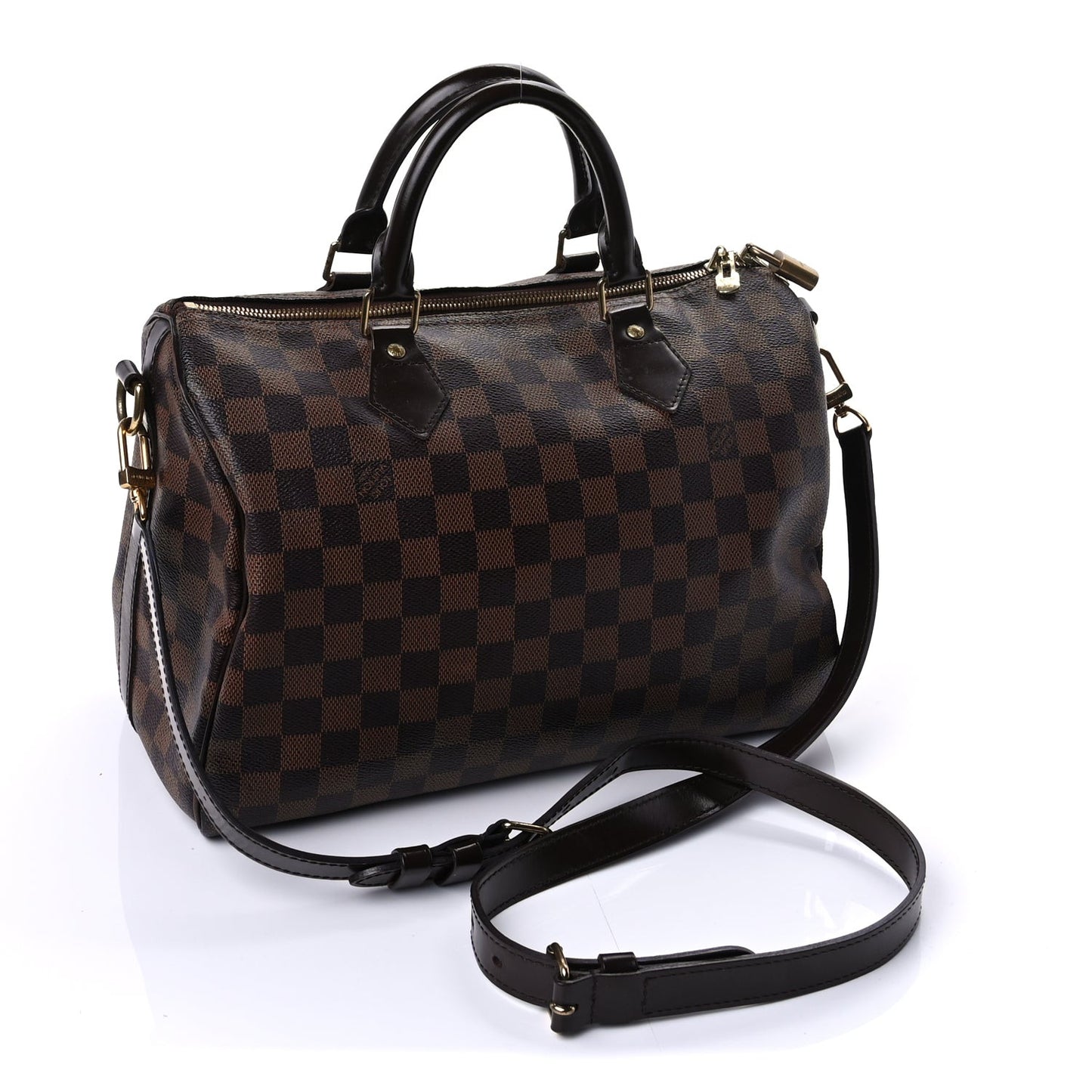 Damier Ebene Speedy Bandouliere 30