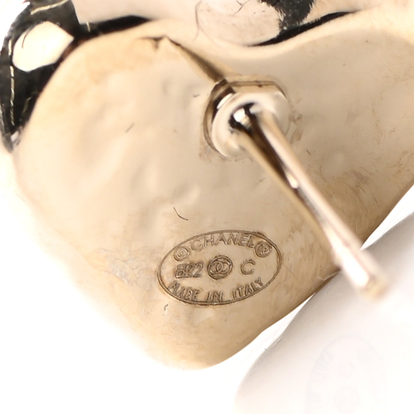 CC Heart Earrings Gold