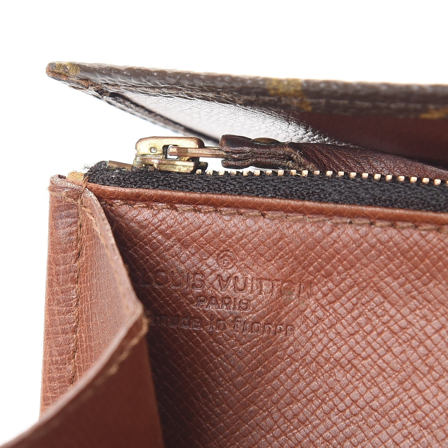 Monogram Flap Wallet