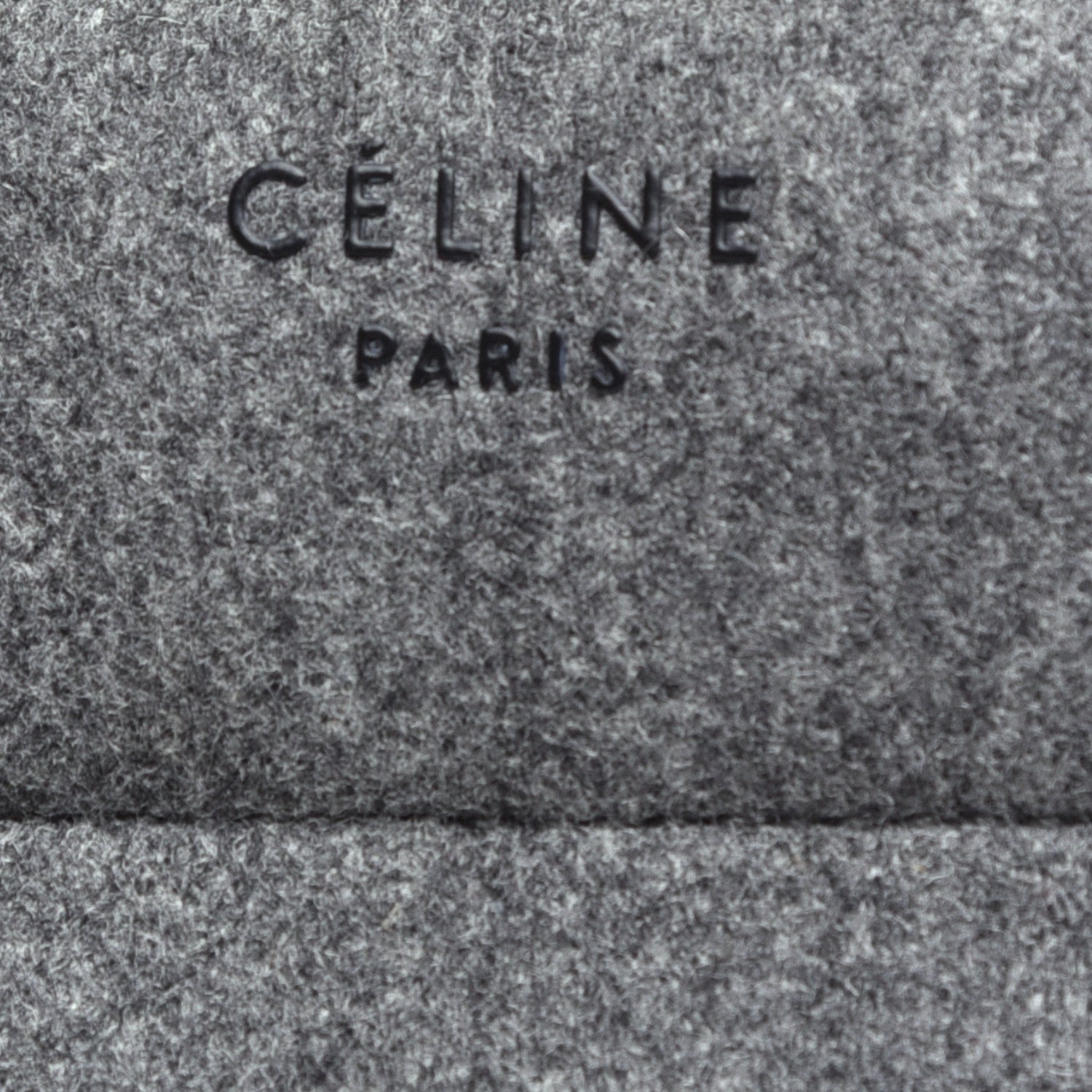 Celine Felt Medium Phantom Luggage Pearl Grey 6 of 9