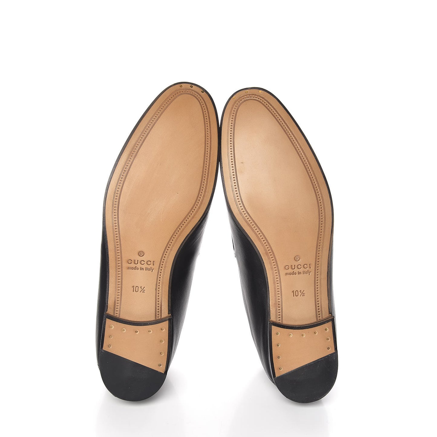 Lambskin Mens Brixton Horsebit Loafers 10.5 Black